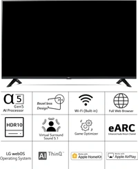 LG 80 cm (32 inches) HD Ready Smart LED TV 32LQ643BPTA (Black)