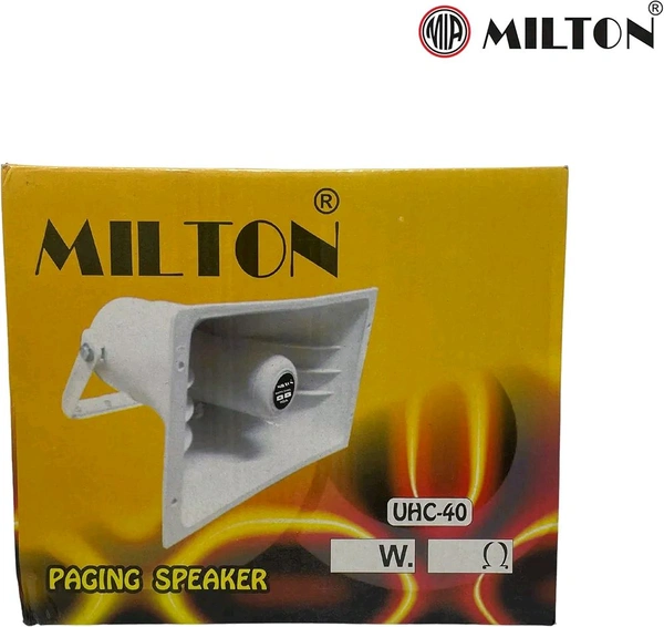 MIA MILTON Horn Speaker, 40W, Best Paging Speaker (Pack of 4)