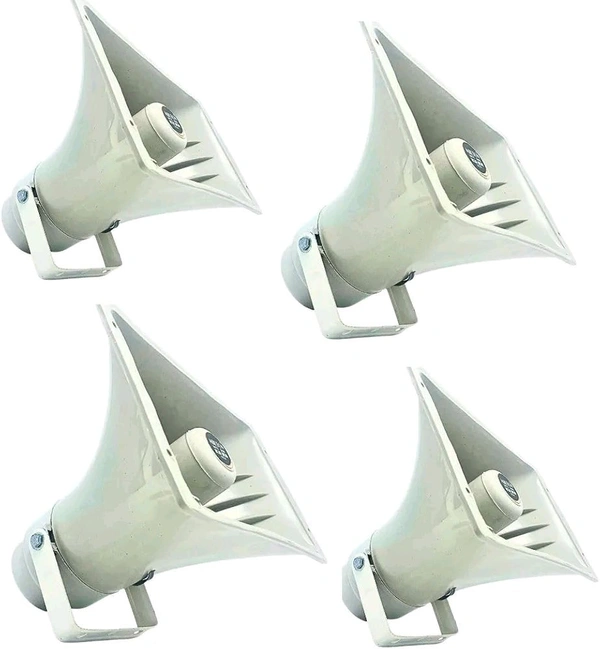 MIA MILTON Horn Speaker, 40W, Best Paging Speaker (Pack of 4)