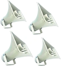 MIA MILTON Horn Speaker, 40W, Best Paging Speaker (Pack of 4)