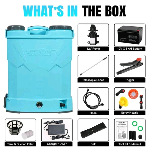 Neptune 12×8 Spray Mashin Kishan