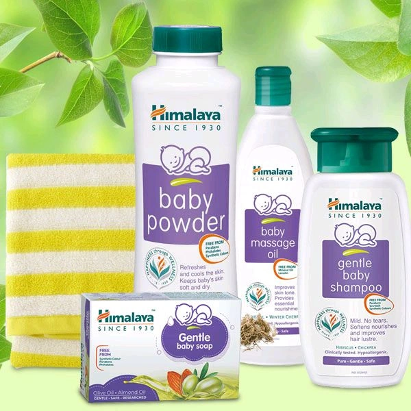 HIMALAYA BABY POWDER 200 GM/SOAP FREE