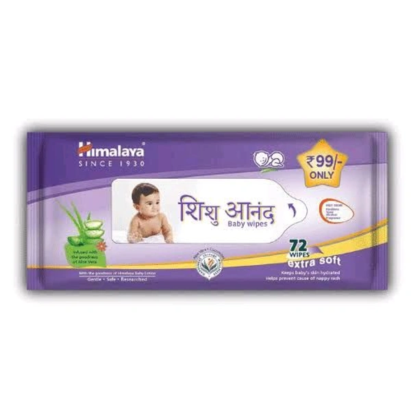 HIMALAYA BABY WIPES 99 RS
