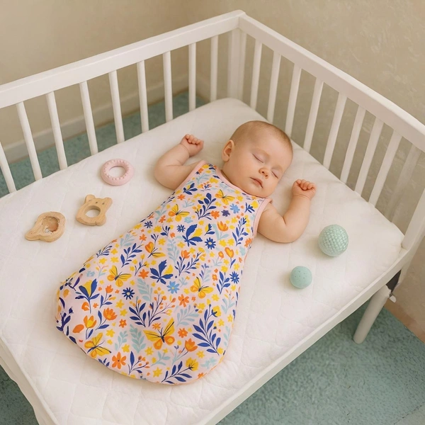 Adhigams Sky Dancer Baby Swaddles for Newborns | Carry Nest & Wearable Blanket | Cotton Baby Bedding for New Born & Infant | Unisex Baby Sleeping Bag | For 0 to 12 Months (Pack of 1)(Pink)