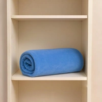 Adhigams New Born Stylish Swaddle Blanket for Baby boy and Girl | for Kids (Pack of 1) (Blue) (130x120 cm)