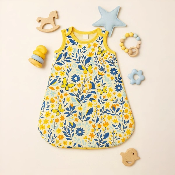 Adhigams Sky Dancer Baby Swaddles for Newborns | Carry Nest & Wearable Blanket | Cotton Baby Bedding for New Born & Infant | Unisex Baby Sleeping Bag | For 0 to 12 Months (Pack of 1) (WHITE) - 0-12 M