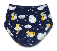 Adhigams Cosmic Night Cotton Baby Neck Cloth Feeding Drool Bibs with Adjustable Snap Button Closure, Super Absorbent & Reusable, Soft, Comfortable & Lightweight Bandana, Bibs - 0-12 M