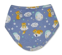Adhigams Cosmic Night Cotton Baby Neck Cloth Feeding Drool Bibs with Adjustable Snap Button Closure, Super Absorbent & Reusable, Soft, Comfortable & Lightweight Bandana, Bibs - 0-12 M