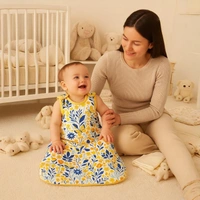 Adhigams Sky Dancer Baby Swaddles for Newborns | Carry Nest & Wearable Blanket | Cotton Baby Bedding for New Born & Infant | Unisex Baby Sleeping Bag | For 0 to 12 Months (Pack of 1) (WHITE) - 0-12 M