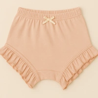 Adhigams New Born Baby Stylish Bloomers/Diaper Cover/Panties | Cotton Baby Under Garments for Baby boy and Girl (0-3, 3-6, 6-9, 9-12, 12-18 Months) (Pack of 2) Multicolor