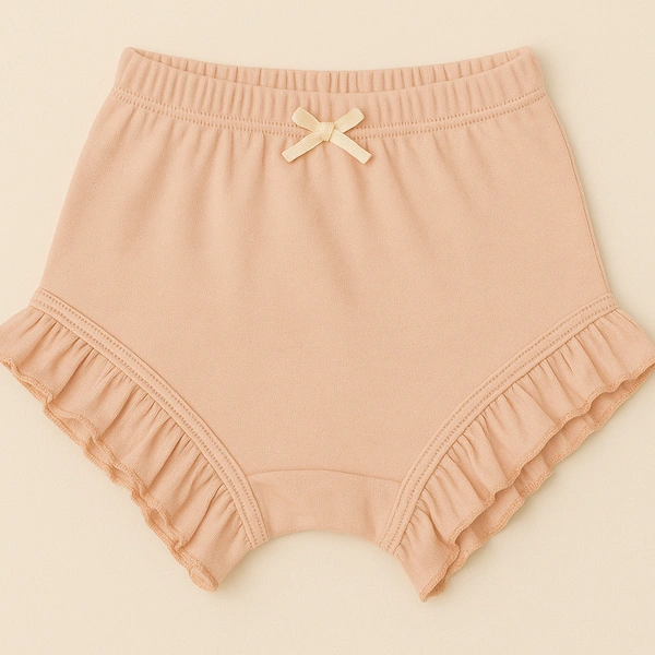 Adhigams New Born Baby Stylish Bloomers/Diaper Cover/Panties | Cotton Baby Under Garments for Baby boy and Girl (0-3, 3-6, 6-9, 9-12, 12-18 Months) (Pack of 2) Multicolor