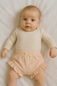 Adhigams New Born Baby Stylish Bloomers/Diaper Cover/Panties | Cotton Baby Under Garments for Baby boy and Girl (0-3, 3-6, 6-9, 9-12, 12-18 Months) (Pack of 2) Multicolor