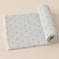 Adhigams New Born Baby Jolly Bear Stylish Cotton Blanket for Baby boy and Girl | for 0 to 12 Months (Pack of 1) (Grey) - 0-12 M