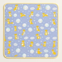 adhigams New Born Baby Cosmic Night Stylish Cotton Blanket for Baby boy and Girl | for 0 to 12 Months (Pack of 1) (Blue) - 0-12 M