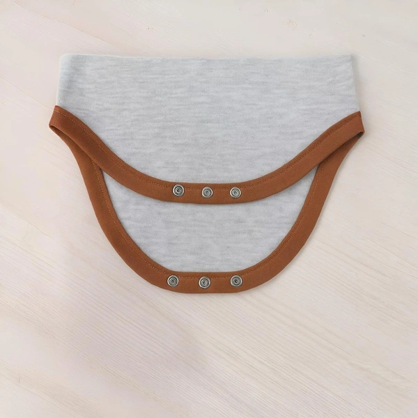 Adhigams Bubbly Bear New Born Baby Unisex Rompers/Jumpsuit/Sleepsuit/Night Suits for Baby Boys & Girls, Infants, 100% Pure Cotton Suit (0-3/3-6/6-9/9-12/12-18 Months) (Pack of 1) (Grey)