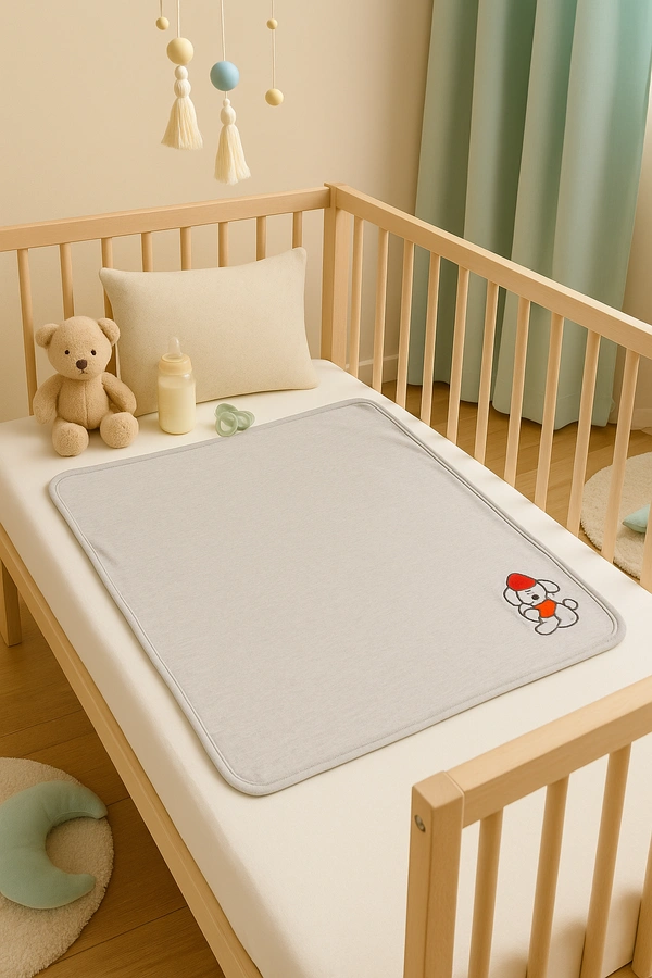 Adhigams Baby Blanket for Newborn – Super Soft Organic Cotton, Lightweight & Breathable Wrapper, Skin-Friendly Comforter for AC Room & All Season Sleeping ( Pack of 1) - 0-12 M, Grey