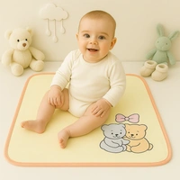 adhigams Adhigams Baby Blanket for Newborn – Super Soft Organic Cotton, Lightweight & Breathable Wrapper, Skin-Friendly Comforter for AC Room & All Season Sleeping ( Pack of 1) - 0-12 M, Blue