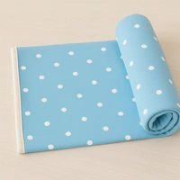 adhigams New Born Baby Jolly Bear Stylish Cotton Blanket for Baby boy and Girl | for 0 to 12 Months (Pack of 1) (Blue) - 0-12 M