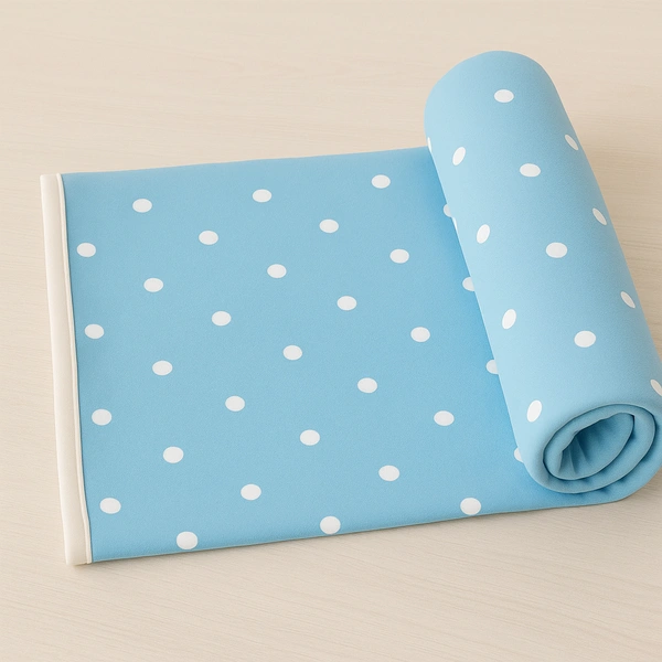 adhigams New Born Baby Jolly Bear Stylish Cotton Blanket for Baby boy and Girl | for 0 to 12 Months (Pack of 1) (Blue) - 0-12 M