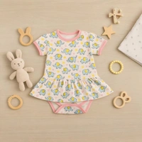 Adhigams Baby Elephant New Born Baby Unisex Rompers/Jumpsuit/Sleepsuit/Night Suits for Baby Boys & Girls, Infants, 100% Pure Cotton Suit (0-3/3-6/6-9/9-12/12-18 Months) (Pack of 1) (Pink) - 0-3 Months