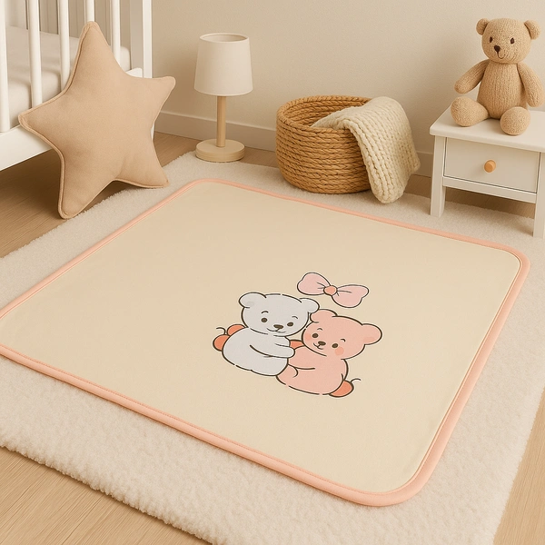 adhigams Adhigams Baby Blanket for Newborn – Super Soft Organic Cotton, Lightweight & Breathable Wrapper, Skin-Friendly Comforter for AC Room & All Season Sleeping ( Pack of 1) - 0-12 M, Blue