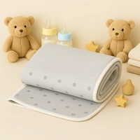 Adhigams New Born Baby Jolly Bear Stylish Cotton Blanket for Baby boy and Girl | for 0 to 12 Months (Pack of 1) (Grey) - 0-12 M