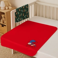 adhigams Adhigams Baby Blanket for Newborn – Super Soft Organic Cotton, Lightweight & Breathable Wrapper, Skin-Friendly Comforter for AC Room & All Season Sleeping ( Pack of 1) - 0-12 M, Red