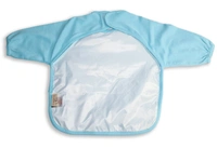 adhigams Jolly Bear Cotton Baby Neck Cloth Feeding Drool Bibs with Adjustable Snap Button Closure, Super Absorbent & Reusable, Soft, Comfortable & Lightweight Bandana, Bibs (Blue)