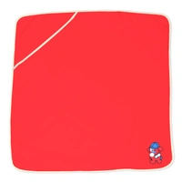 adhigams New Born Baby Babbly Bear Stylish Cotton Hooded Blanket for Baby boy and Girl | for 0 to 12 Months (Pack of 1) (Red) - 0-12 M