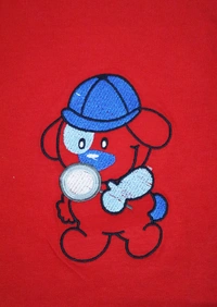 adhigams New Born Baby Babbly Bear Stylish Cotton Hooded Blanket for Baby boy and Girl | for 0 to 12 Months (Pack of 1) (Red) - 0-12 M