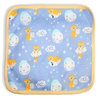 adhigams New Born Baby Cosmic Night Cotton Napkin | Cotton Baby Napkin for Baby boy and Girl (Pack of 2) - 0-24 M