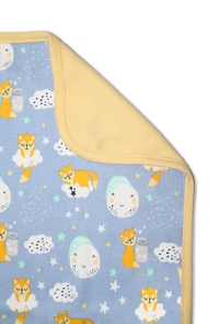 adhigams New Born Baby Cosmic Night Cotton Napkin | Cotton Baby Napkin for Baby boy and Girl (Pack of 2) - 0-24 M