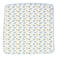 adhigams Adhigams Baby Blanket for Newborn – Super Soft Organic Cotton, Lightweight & Breathable Wrapper, Skin-Friendly Comforter for AC Room & All Season Sleeping ( Pack of 1) - 0-12 M, Blue