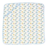 adhigams New Born Baby Elephant Stylish Cotton Hooded Blanket for Baby boy and Girl | for 0 to 12 Months (Pack of 1) (White) - 0-12 M