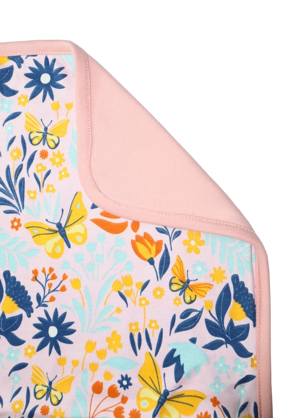 Adhigams New Born Baby Sky Dancer Stylish Cotton Hooded Blanket for Baby boy and Girl | for 0 to 12 Months (Pack of 1) (Peach) - 0-12 MONTH