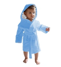 Adhigams New Born Baby Stylish BathRobe/Bath Towel/Baby Wrapper | Unisex Bath Wrap for Baby boy and Girl (6-12, 12-24 Months) (2-4, 4-6 years) (Blue)