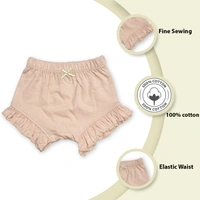 Adhigams New Born Baby Stylish Bloomers/Diaper Cover/Panties | Cotton Baby Under Garments for Baby boy and Girl (0-3, 3-6, 6-9, 9-12, 12-18 Months) (Pack of 2) Multicolor