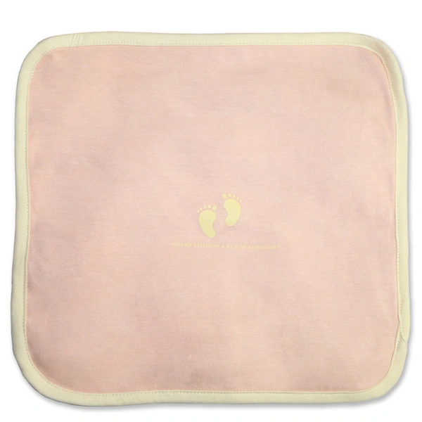 adhigams New Born Baby Tiny Toes Cotton Napkin | Cotton Baby Napkin for Baby boy and Girl (Pack of 2) - 0-24 M