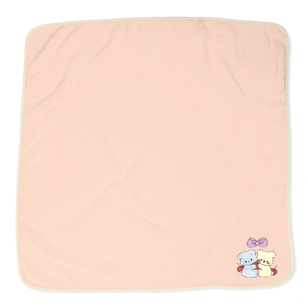 adhigams New Born Baby Twinkle Twins Stylish Cotton Blanket for Baby boy and Girl | for 0 to 12 Months (Pack of 1) (Baige) - 0-12 M