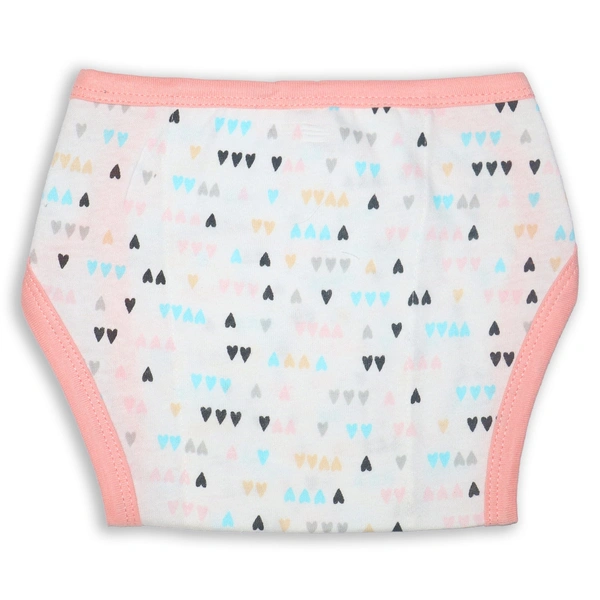 Adhigams Newborn Cotton Nappy Pants (0–6M) – Unisex, Pack of 6, Multicolor