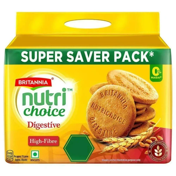 Britannia Nutri Choice Hi-Fibre Digestive Biscuits 960 g - 960g