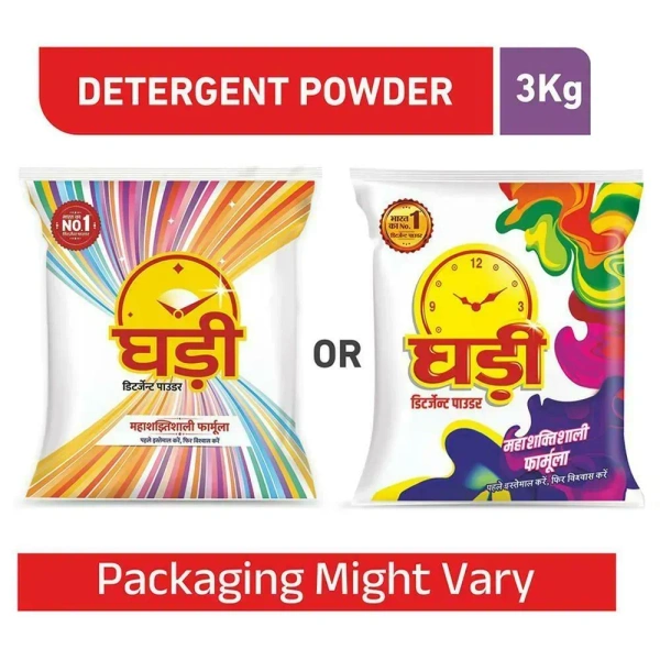 Ghadi Detergent Powder 3 kg - 3kg