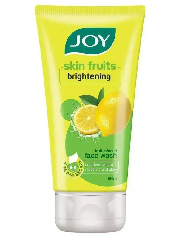 Joy Skin Fruits Lemon Brightening Face Wash 150 ml - 150 ml, Face Wash, 3 to 4 Days Deliver