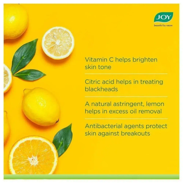 Joy Skin Fruits Lemon Brightening Face Wash 150 ml - 150 ml, Face Wash, 3 to 4 Days Deliver