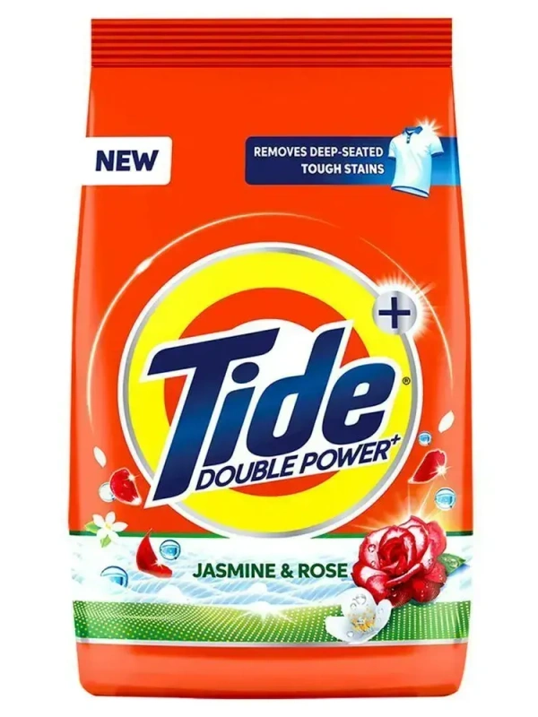 tide Tide Double Power Jasmine & Rose Detergent Powder 1 kg - 1 kg, 1 kg, 3 to 4 days