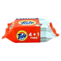 TIDE Tide White Detergent Bar 200 g (4+1 Free) - 200g