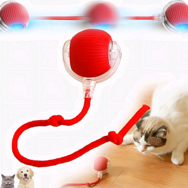 ROLLING BALL CAT TOY 