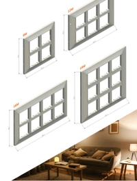 Zubbix 12 Module Black & White Modular Plate (Warranty 10 Year) - White, 1M
