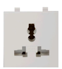 Zubbix 6 Amp Module Shocket White (Warranty 10 Year) - White, 6amp, 1