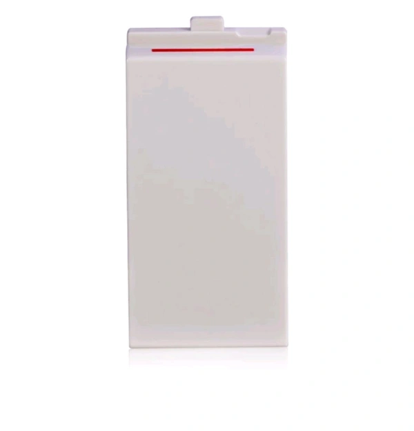 6AX 1 way switch Penta Modular - 1, Bell Switch 1 Module